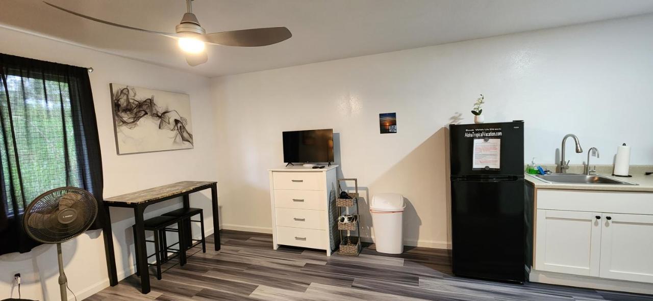 #2 Cozy Vacation Hideaway Self Checkin Studio Apt Keaau Buitenkant foto